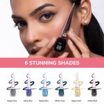 Buy MILA BEAUTE Glaze Artist Liquid Eyeliner Waterproof & Smudgeproof Quick Dry Formula - Infinite Black (6 ml) - Purplle