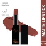 Buy MILA BEAUTE Pro Mattes Lipstick Luxurious Creamy Matte Texture - 22 Nargis (4.2 gm) - Purplle