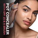 Buy MILA BEAUTE Conceal It Pot Concealer With SPF 15 & Vitamin-E Light Weight & Full Coverage Concealer - Rich Vanilla (4 gm) - Purplle