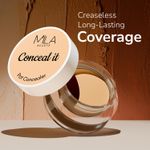 Buy MILA BEAUTE Conceal It Pot Concealer With SPF 15 & Vitamin-E Light Weight & Full Coverage Concealer - Hazelnut (4 gm) - Purplle
