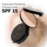 Buy MILA BEAUTE Superstay Perfecting Compact Powder SPF15 Lightweight Natural Matte Finish - 203 True Beige (16 gm) - Purplle