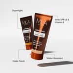 Buy MILA BEAUTE Longwear Weightless Foundation Matte Finish SPF15 - 103 Light Beige (30 ml) - Purplle
