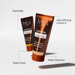 Buy MILA BEAUTE Longwear Weightless Foundation Matte Finish SPF15 - 303 Coffee Toffee (30 ml) - Purplle