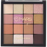 Buy MARS Highly Pigmented Mesmereyes Smoky Eyes, 16-Color Eyeshadow Palette | Multicolor | Matte Finish | Shimmery Eye Shadow Palette (20.8 gm) (02-Multicolor) - Purplle