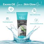Buy Olivia Oil Reduction Face Wash with Charcoal Neem and Green Tea Extracts, Paraben Free (100 ml) - Purplle