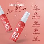 Buy Olivia Smudgeproof Makeup Fixer, Long lasting Misty Finish Professional Makeup Fixer Spray, Quick Dry Makeup Setting Spray - Paraben Free (50 ml) - Purplle