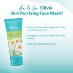 Buy Olivia Skin Purifying Face Wash with Chamomile Aloe Vera and Green Tea Extracts - Paraben Free (100 ml) - Purplle