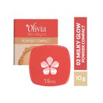 Buy Olivia Skinsync Compact Powder02 Milky Glow 10 gm - Purplle
