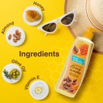 Buy Olivia Honey Almond Moisturizer For Deep Hydration 400ml - Purplle