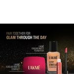 Buy Lakme FOREVER MATTE FOUNDATION for Superior Coverage, Vit E, lightweight - Natural Shell, 27 ml - Purplle