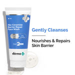 Buy The Derma co. Nia-Ceramide Barrier Repair Face Wash | With 2% Niacinamide and 1% Ceramide | Gently Cleanses Skin & Nourishes Skin Barrier | All skin types, 80 gm - Purplle