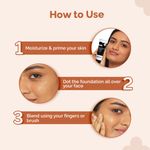 Buy The Derma Co.1% Hyaluronic Hydrating High Coverage Foundation With SPF 40 PA+++ for 12 Hour Long Stay & 12 Hour Oil Control | For All Skin Types & Even Skin 02 Nude Shade - 18ml - Purplle