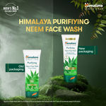 Buy Himalaya Purifying Neem Face Wash|Clinically proven to fight against acne and pimples|Gently cleanses|100% naturally derived Neem|Works from 1st wash|For both men and women|100 ml - Purplle
