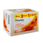 Buy Himalaya Moisturizing Almond & rose Soap (75 gm) (Buy 3 Get 1 Free) - Purplle