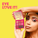 Buy NY Bae Eye Love Eyeshadow Palette - Peppy Pinks 04 (9 gm) | 9 In 1 Palette | Pink | Matte & Shimmer | Rich Colour | Long Wear | Super Blendable - Purplle