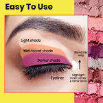 Buy NY Bae Eye Love Eyeshadow Palette - Peppy Pinks 04 (9 gm) | 9 In 1 Palette | Pink | Matte & Shimmer | Rich Colour | Long Wear | Super Blendable - Purplle