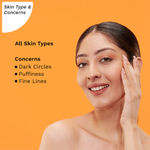 Buy Pilgrim 4% Vitamin C Brightening Under Eye Cream - Pack of 2 (15ml * 2) - Purplle
