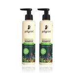 Buy Pilgrim Patua Smoothening Shampoo Pack Of 2 (200ml * 2) - Purplle