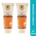 Buy Pilgrim Vitamin C Face Wash Gel – Pack of 2| Brightening Cleanser | With Kakadu Plum | Sulfate-Free | Evens Tone & Boosts Glow | 200 ml | For Men & Women - Purplle