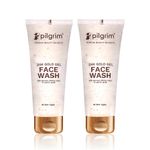 Buy Pilgrim 24K Gold Radiance Gel Face Wash - Pack of 2 (80ml * 2) - Purplle