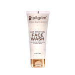 Buy Pilgrim 24K Gold Radiance Gel Face Wash - Pack of 2 (80ml * 2) - Purplle