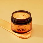 Buy Pilgrim 24K Gold Facial Mask - Pack of 2 (50gm * 2) - Purplle