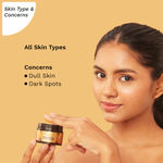 Buy Pilgrim 24K Gold Facial Mask – Pack of 2 (50 gm Each) | Brightening & Firming Face Mask | Boosts Radiance & Reduces Dullness | 100 gm | For Glowing Skin | For Men & Women - Purplle