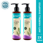 Buy Pilgrim Rosemary & Biotin Anti-Hairfall Shampoo-Pack of 2| Reduces Hair Fall | DHT Blocker | Strengthens Hair Roots| Sulfate-Free | Hair Fall Control|400 ml - Purplle