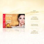 Buy VLCC Gold Facial Kit + FREE Rose Water Toner Worth (300 g + 100 ml) - Purplle