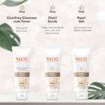 Buy VLCC Pearl Facial Kit + FREE Rose Water Toner Worth (300 g + 100 ml) - Purplle