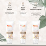 Buy VLCC Pearl Facial Kit + FREE Rose Water Toner Worth (300 g + 100 ml) - Purplle