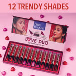 Buy Blue Heaven Love Duo 2 in1 Dual Sided Lipstick for women | Non Transfer| Hydrating and Long Lasting Upto 12 hrs | Soft Matte Finish formula - 16 |1.5 ml + 4 gm - Purplle