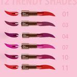 Buy Blue Heaven Love Duo 2 in1 Dual Sided Lipstick for women | Non Transfer| Hydrating and Long Lasting Upto 12 hrs | Soft Matte Finish formula - 16 |1.5 ml + 4 gm - Purplle