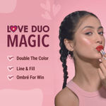 Buy Blue Heaven Love Duo 2 in1 Dual Sided Lipstick for women | Non Transfer| Hydrating and Long Lasting Upto 12 hrs | Soft Matte Finish formula - 16 |1.5 ml + 4 gm - Purplle