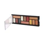 Buy Half N Half 12 in 1 Eyeshadow & Highlighter Makeup Kit, Multicolour Palette-03 (12 gm) - Purplle
