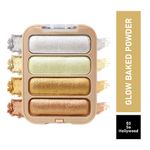 Buy Half N Half Glow Baked Highlighter Powder , Hollywood 03 (8 gm) - Purplle