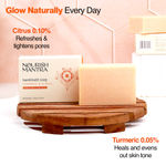 Buy Nourish Mantra Turmeric & Citrus Handmade Bathing Soap for Tan Removal & Improved Skin Tone - 125gm - Purplle
