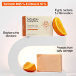 Buy Nourish Mantra Turmeric & Citrus Handmade Bathing Soap for Tan Removal & Improved Skin Tone - 125gm - Purplle