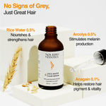 Buy Nourish Mantra Anti-Greying Rice Water Hair Serum with Arcolys to Stop Premature Hair Greying - 50ml - Purplle