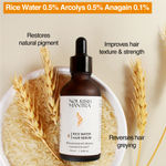 Buy Nourish Mantra Anti-Greying Rice Water Hair Serum with Arcolys to Stop Premature Hair Greying - 50ml - Purplle