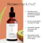 Buy Nourish Mantra Anti-Greying Rice Water Hair Serum with Arcolys to Stop Premature Hair Greying - 50ml - Purplle