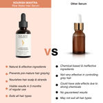 Buy Nourish Mantra Anti-Greying Rice Water Hair Serum with Arcolys to Stop Premature Hair Greying - 50ml - Purplle
