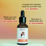 Buy Nourish Mantra Urban Rani Facial Serum with Moringa & Kojic Acid for Youthful and Spotless Skin - 30ml - Purplle