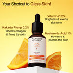 Buy Nourish Mantra Glow Serum with Vitamin C & Hyaluronic Acid for Radiant and Glowing Skin - 30ml - Purplle