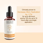 Buy Nourish Mantra Glow Serum with Vitamin C & Hyaluronic Acid for Radiant and Glowing Skin - 30ml - Purplle