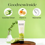 Buy Nourish Mantra Cucumber Mint Upvan Facewash with Niacinamide for Deep Cleansing & Cell Repair -100ml - Purplle