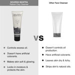 Buy Nourish Mantra Ratrani Moroccan Lava Face Wash with Activated Charcoal for Deep Pore Cleansing - 100ml - Purplle