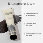 Buy Nourish Mantra Ratrani Moroccan Lava Face Wash with Activated Charcoal for Deep Pore Cleansing - 100ml - Purplle