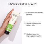 Buy Nourish Mantra Green Tea Tatva Face Wash with Niacinamide to Remove Dead Skin Cells & Build Up - 100ml - Purplle