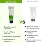Buy Nourish Mantra Green Tea Tatva Face Wash with Niacinamide to Remove Dead Skin Cells & Build Up - 100ml - Purplle